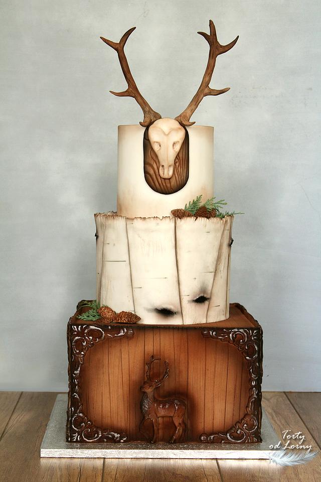 hunting decor cakes        
        <figure class=