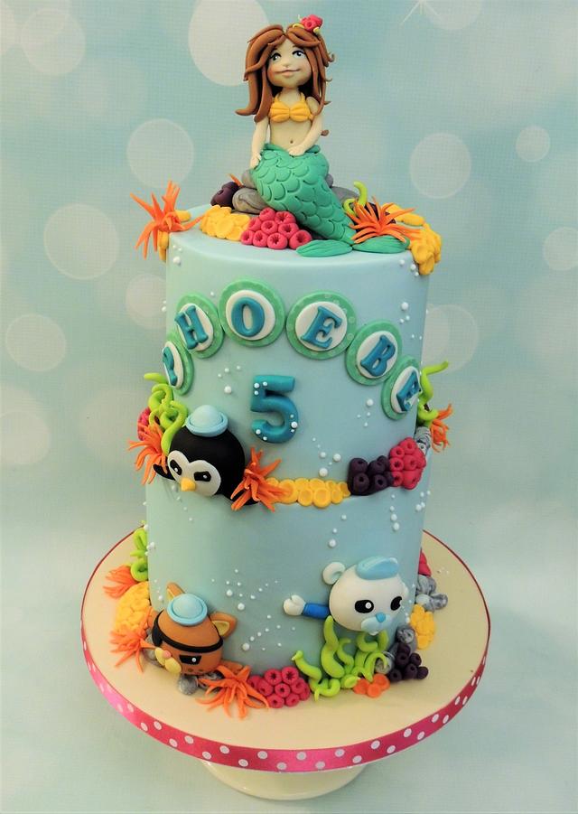 Mermaid/Octonauts CAke - Decorated Cake by Shereen - CakesDecor