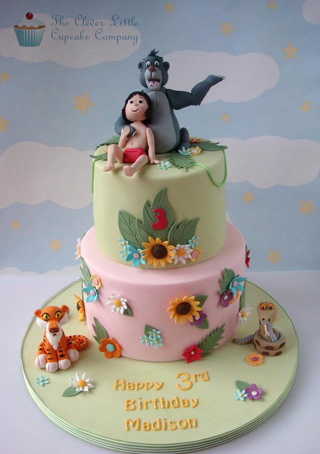 jungle book cake topper figures