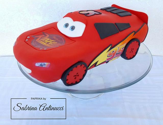 Lightning Mcqueen - Decorated Cake by Sabrina Antinucci - CakesDecor