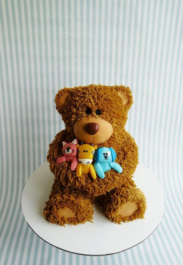Teddy bear Cake by Margarida Abecassis CakesDecor