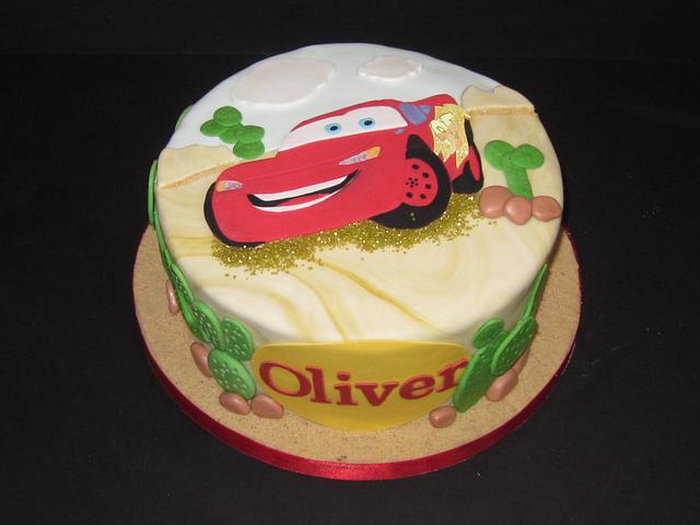 McQueen - Cake by Cakexstacy - CakesDecor