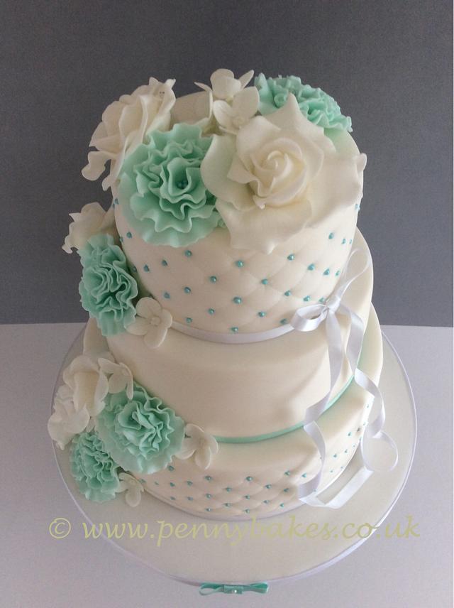 Wedding Cake Cake by Penny Sue CakesDecor