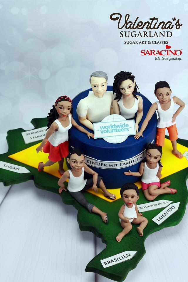 Help with Cake Collaboration - Brasil Children with Families