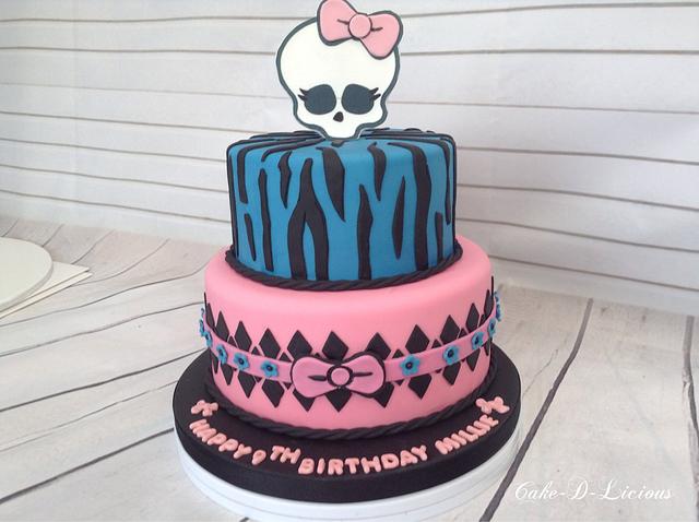 Monster High Cake for Millie - Decorated Cake by Sweet - CakesDecor