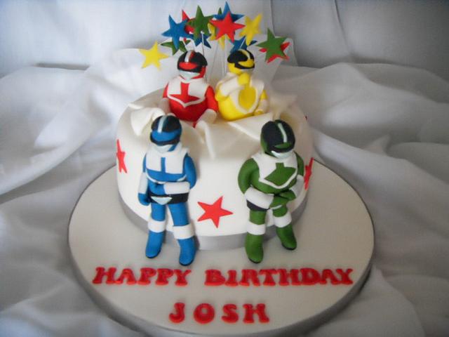 Power Rangers Birthday Cake - Decorated Cake by Christine - CakesDecor