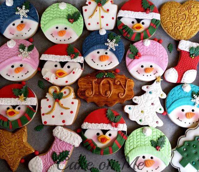 Christmas cookies - Decorated Cake by Cake on Me - CakesDecor