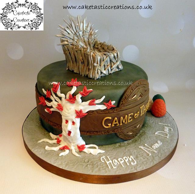 game of thrones themed birthday cake