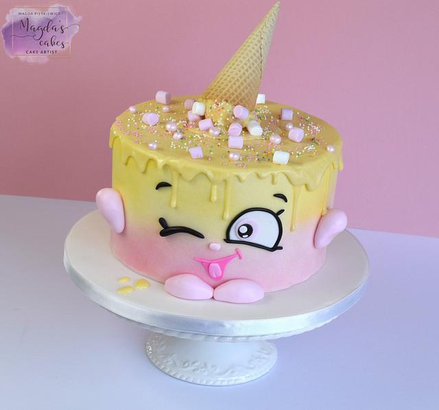 Shopkins Ice Cream Kate - Cake By Magda's Cakes (Magda - CakesDecor