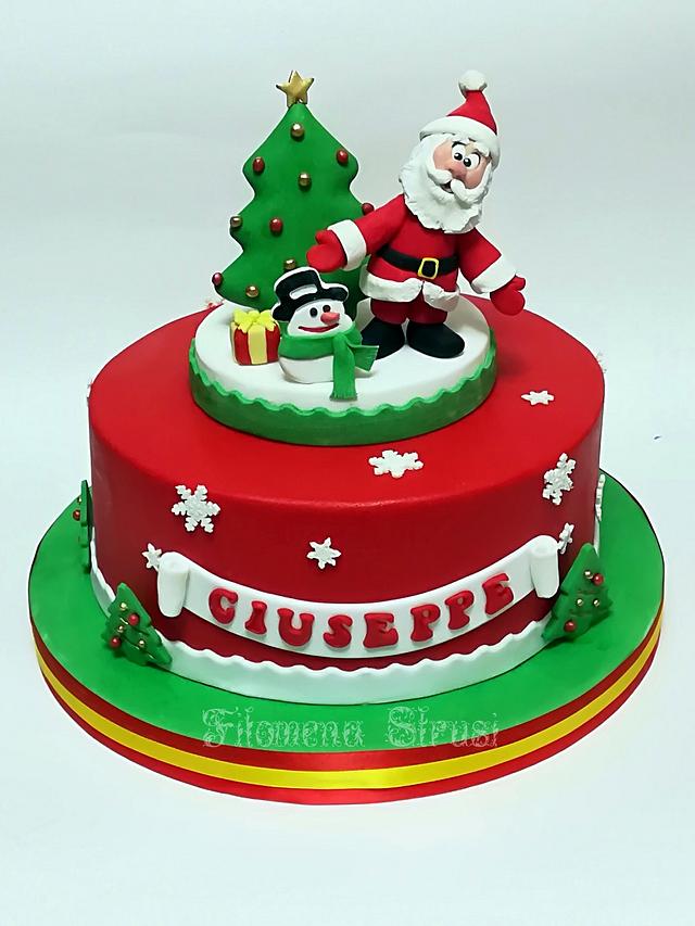 Christmas-xmas Theme Cake-12-1Kg, - Just Bake