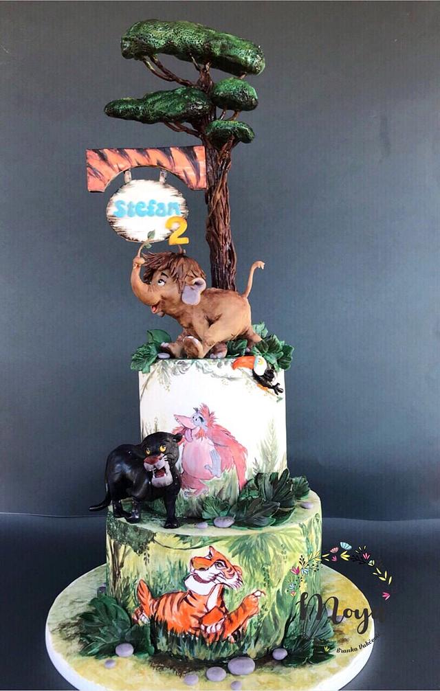 jungle book cake topper figures