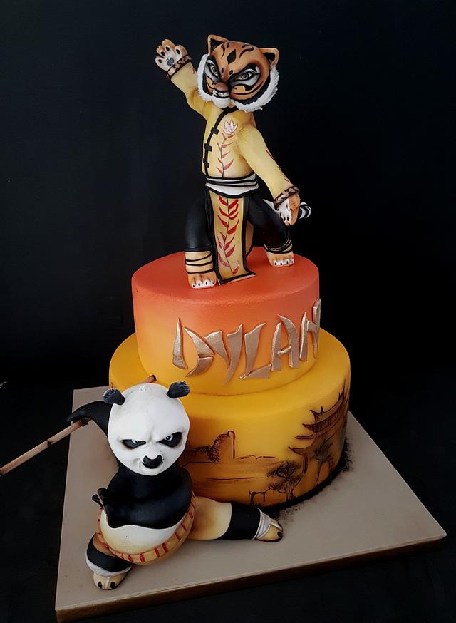 Kung fu panda!! - Cake by Cristina Sbuelz - CakesDecor
