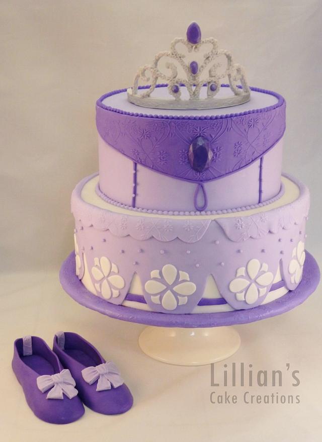 Sofia the first birthday cake - Cake by Lilly09 - CakesDecor