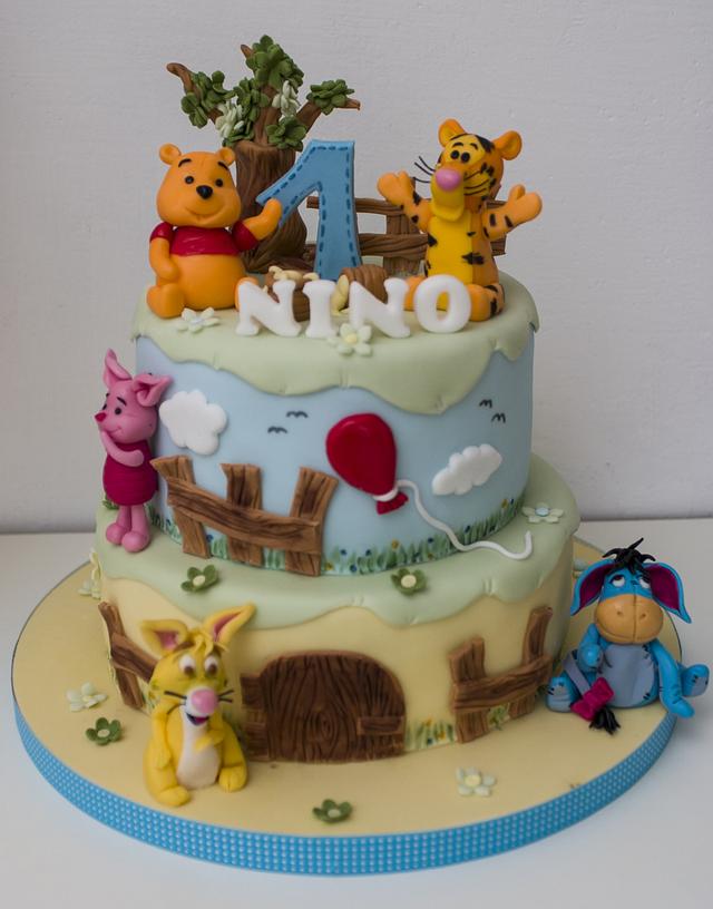 Winnie the Pooh and friends - Decorated Cake by - CakesDecor