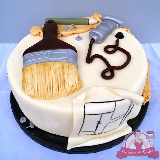 Cake For An Interior Designer Cake By La Torta Di Cakesdecor