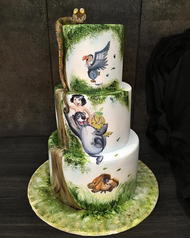 Send The Jungle Book Party Cake for Jodhpur Online  Free Delivery  Gift  Jaipur