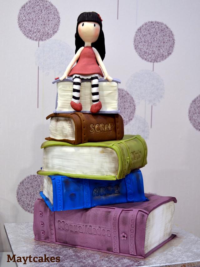 Gorjuss Birthday Cake - Decorated Cake by Maytcakes - CakesDecor