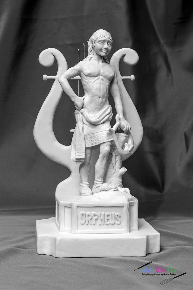 Orpheus with his lyre  (Grecoroman Cake Challenge)