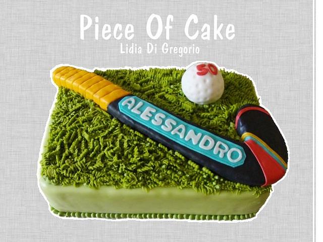 Field Hockey Cake Cake By Piece Of Cake By Lidia Di Cakesdecor