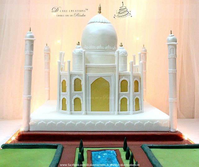 Order Taj White Cake Online in Noida, Delhi NCR | Kingdom of Cakes