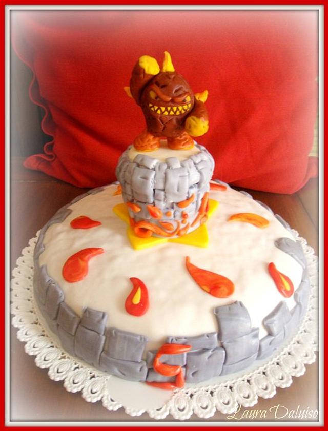 Skylander cake