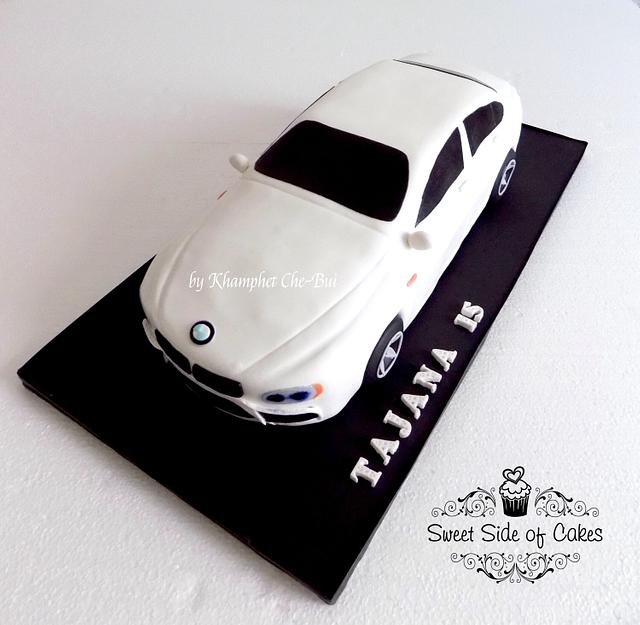 BMW cars fans cake