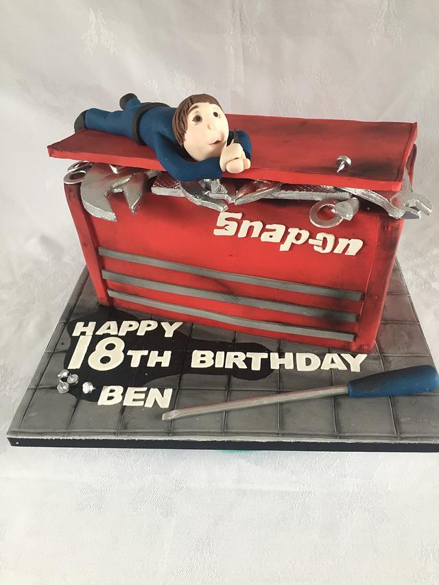 Mechanic - Cake by jen lofthouse - CakesDecor