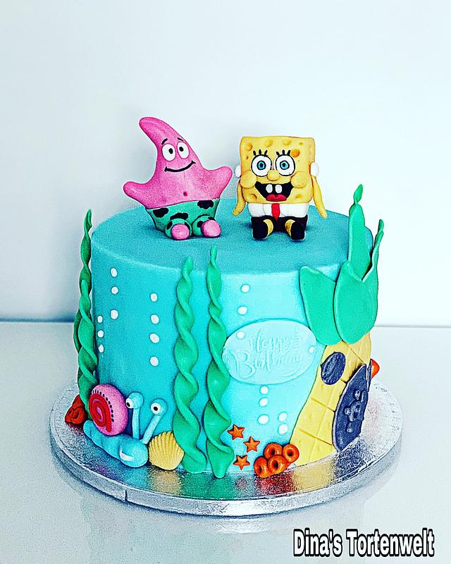 SpongeBob - Decorated Cake by Dina's Tortenwelt - CakesDecor