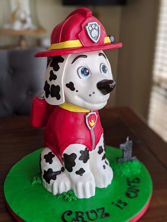 Marshall from Paw Patrol - Decorated Cake by Lisa-Jane - CakesDecor