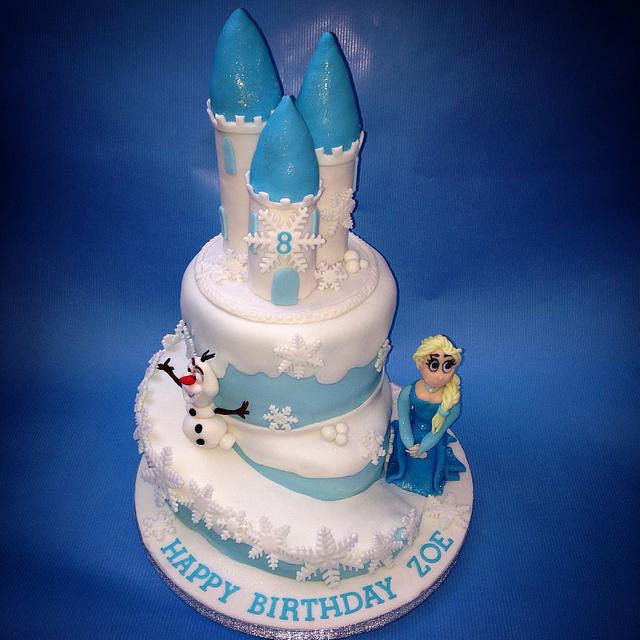 First Frozen - Decorated Cake By Caron Eveleigh - Cakesdecor