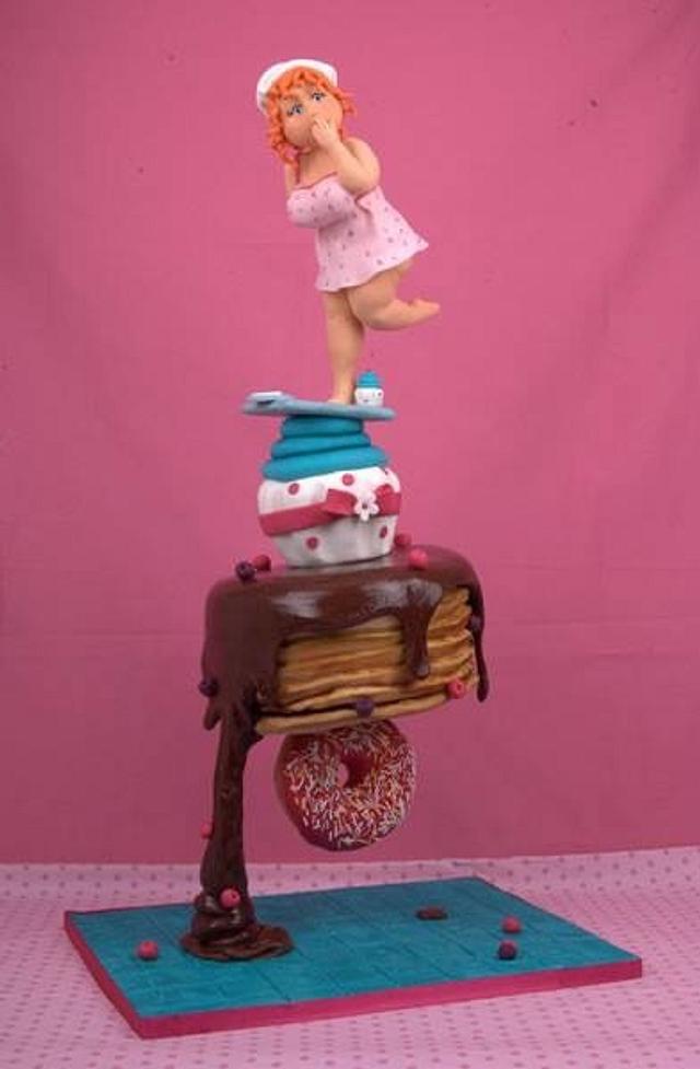 I'm on diet 😊 Cake by AnaSousaeSilva CakesDecor