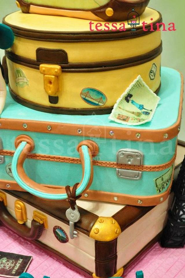 Travel Themed cake