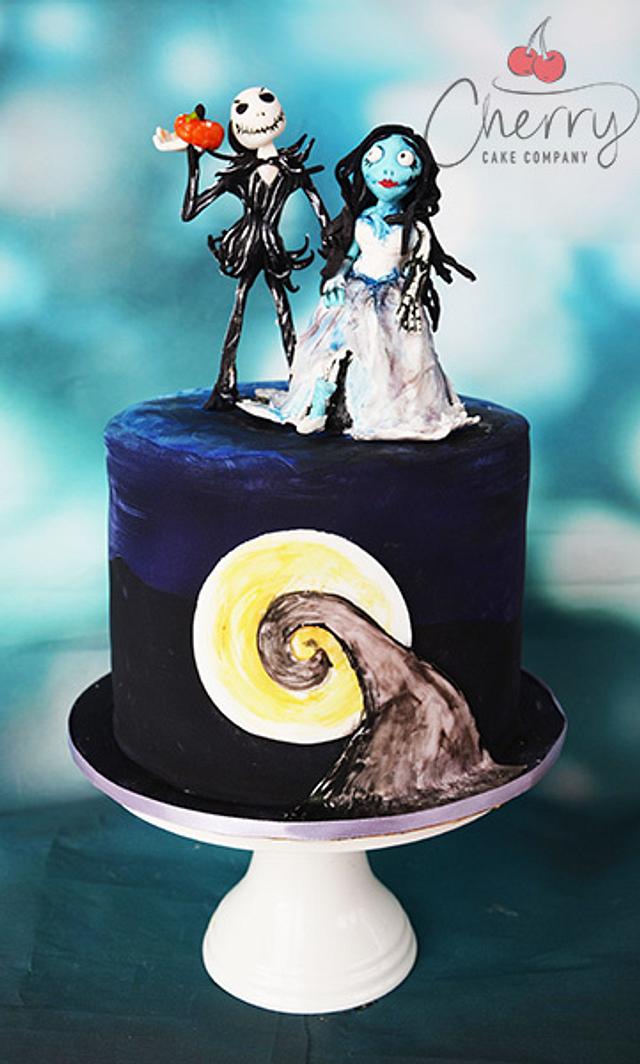 Halloween cake nightmare before Christmas - Cake by - CakesDecor