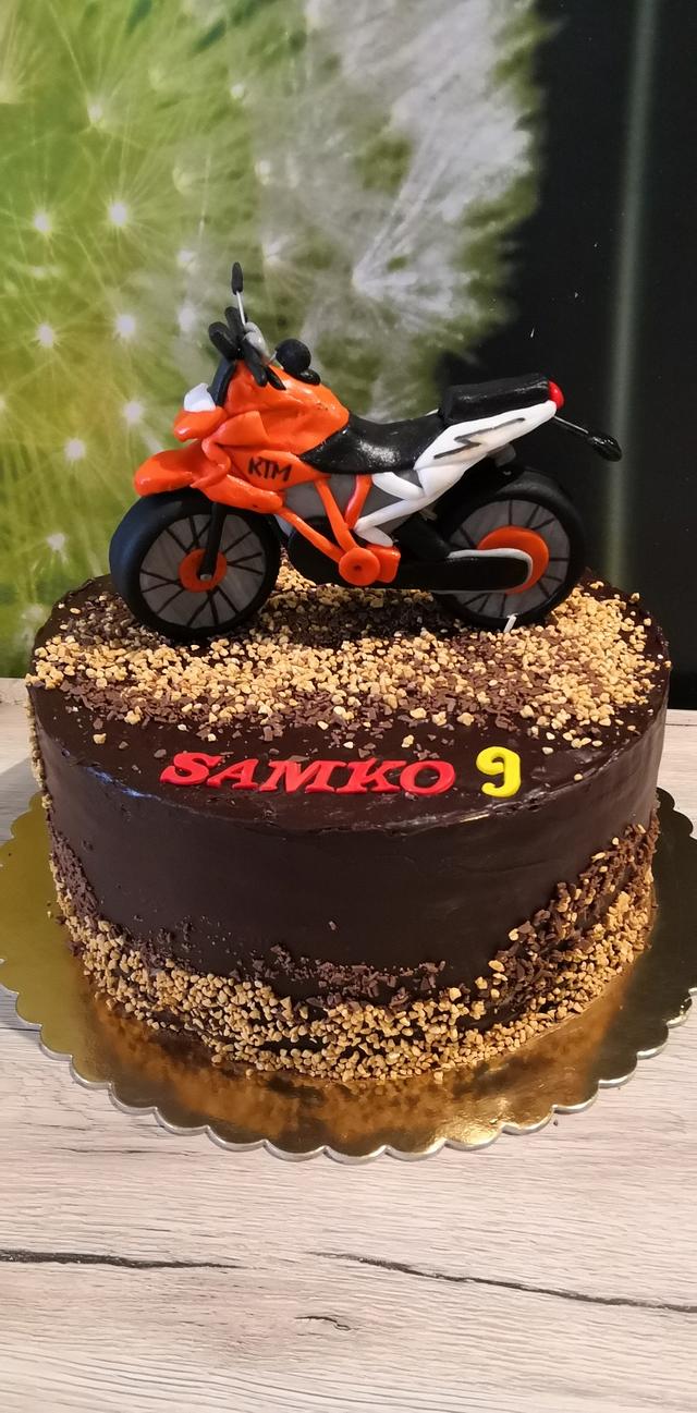 Motorcycle Cake Cake By Marta77 Cakesdecor