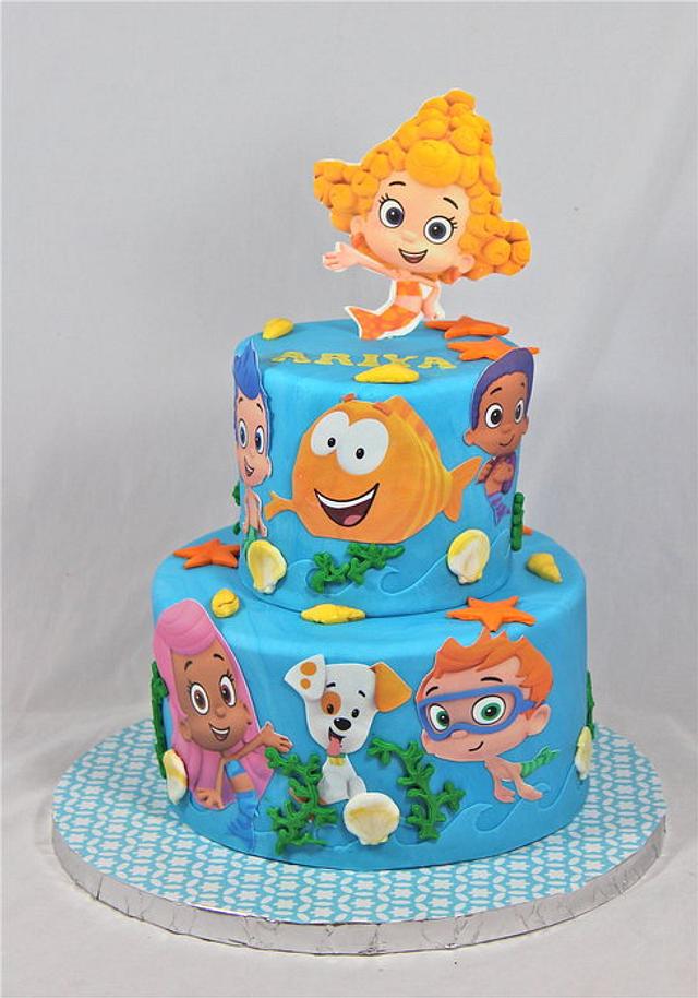 Bubble Guppies Cake Decorated Cake By Soods Cakesdecor