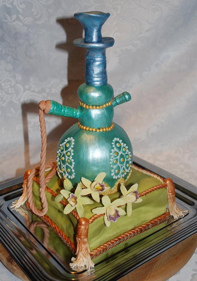 Shisha Cake - cake by Simone Barton - CakesDecor