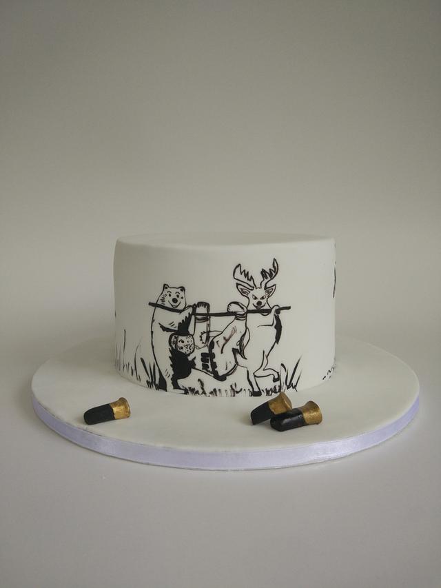 Hunting Cake By Nef Cake Deco CakesDecor   R6o17qdb8t3rn7vlqoiw 