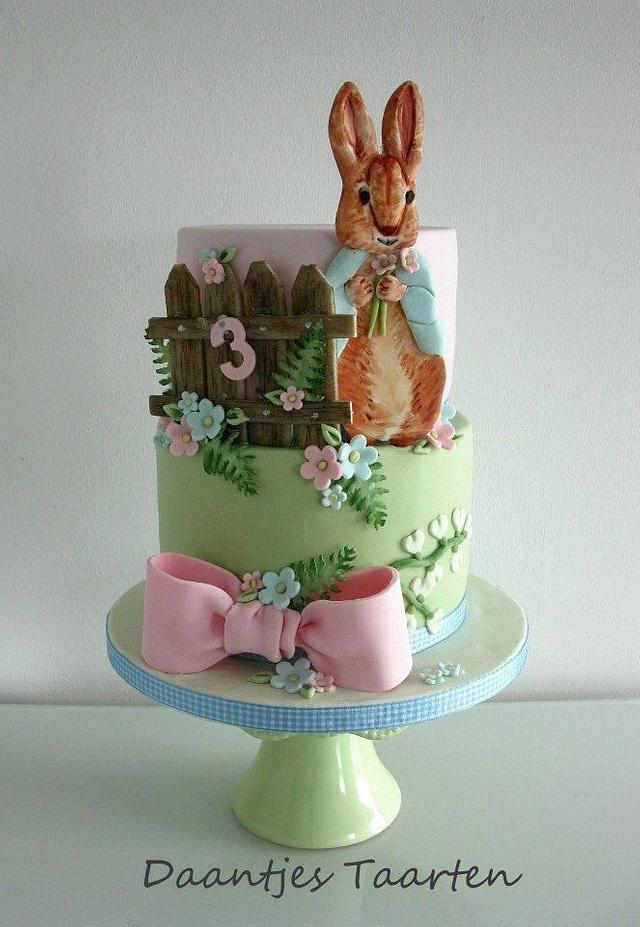 Peter Rabbit - Decorated Cake by Daantje - CakesDecor