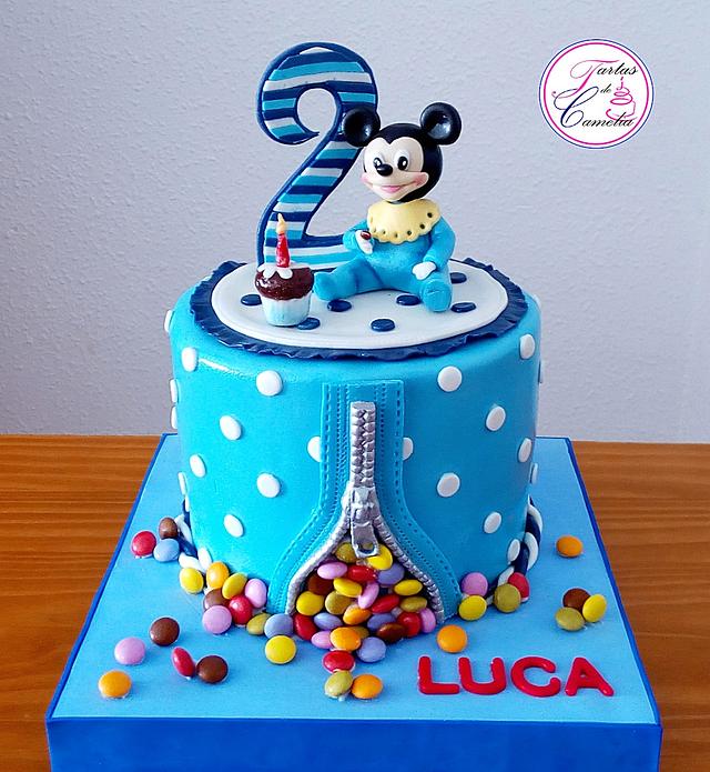 Tarta Mickey Mouse Luca Cake By Camelia Cakesdecor