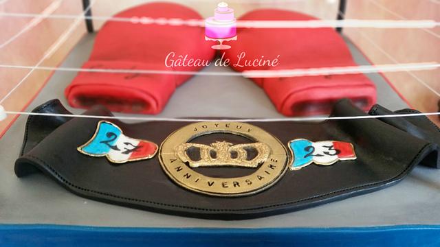 The Ring Boxe Cake Cake By Gateau De Lucine Cakesdecor