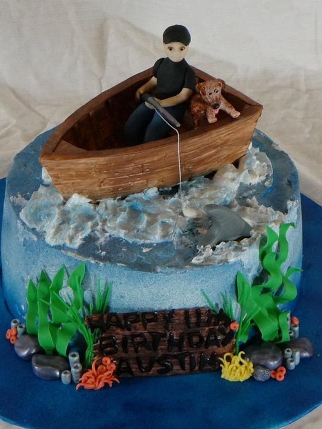 Fishing Boat Cake By Bellacakes Confections Cakesdecor