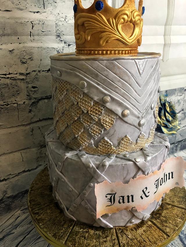 GOT Knight cake - Cake by Pucci Cakes Co - CakesDecor