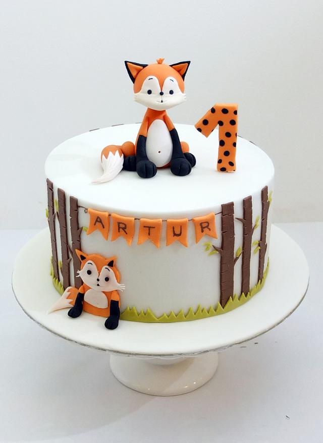 First Birthday cake. - Decorated Cake by SWEET architect - CakesDecor