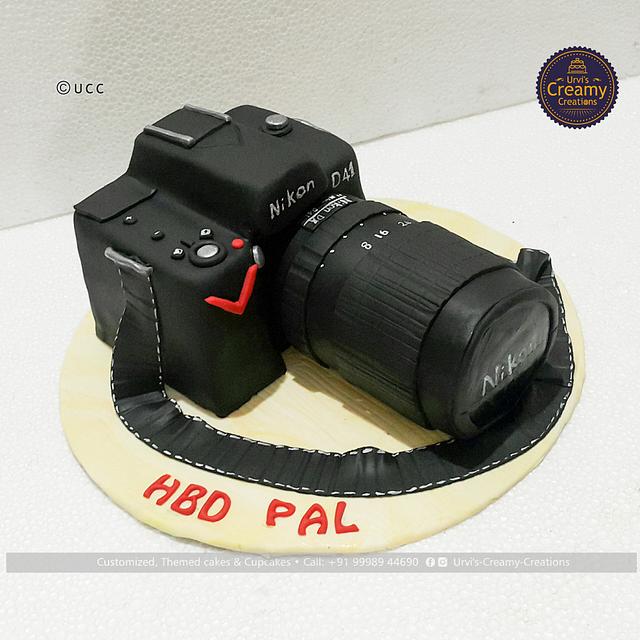 Nikon camera - Decorated Cake by Urvi Zaveri - CakesDecor