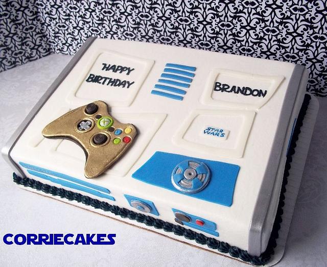 XBox 360 Star Wars Edition - Decorated Cake by Corrie - CakesDecor