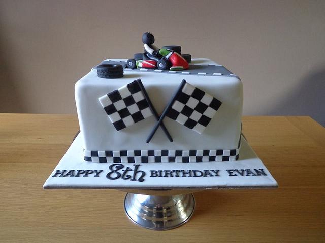 Go Kart Cake - Cake by Zoe White - CakesDecor