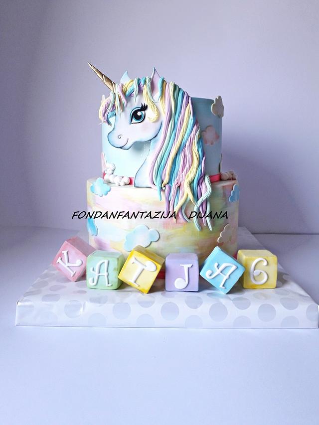 Rainbow Unicorn Cake By Fondantfantasy Cakesdecor Rainbow Unicorn Cake By Fondantfantasy Cakesdecor