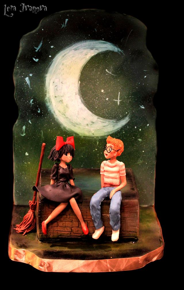 &quot;Kiki’s Delivery Service&quot; Hayao Miyazaki�s Cake by Lera