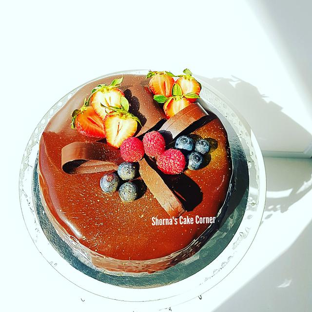 Flourless chocolate cake 