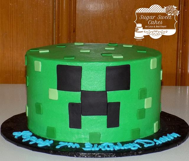 Minecraft - Decorated Cake By Sugar Sweet Cakes - Cakesdecor